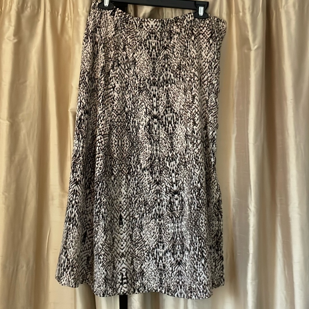 Midi Skirt - Snakeskin print from Lulus